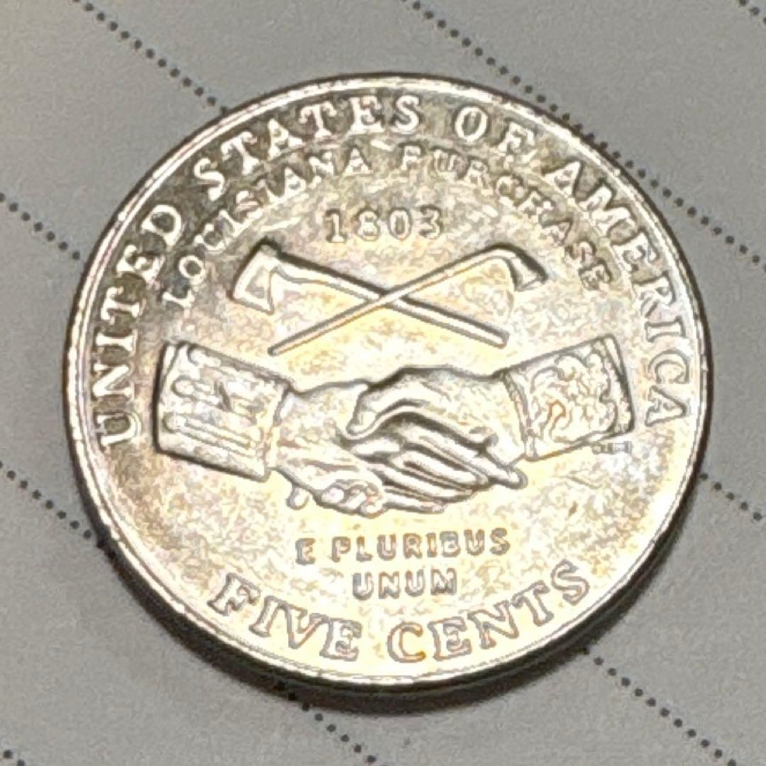 アメリカ 5セント 2004年 記念硬貨 【251165】 - メルカリ