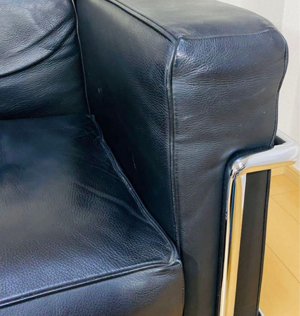 Le Corbusier ル・コルビュジエLC2 1Pソファ　リプロダクト本革