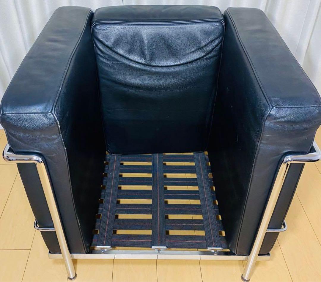 Le Corbusier ル・コルビュジエLC2 1Pソファ　リプロダクト本革