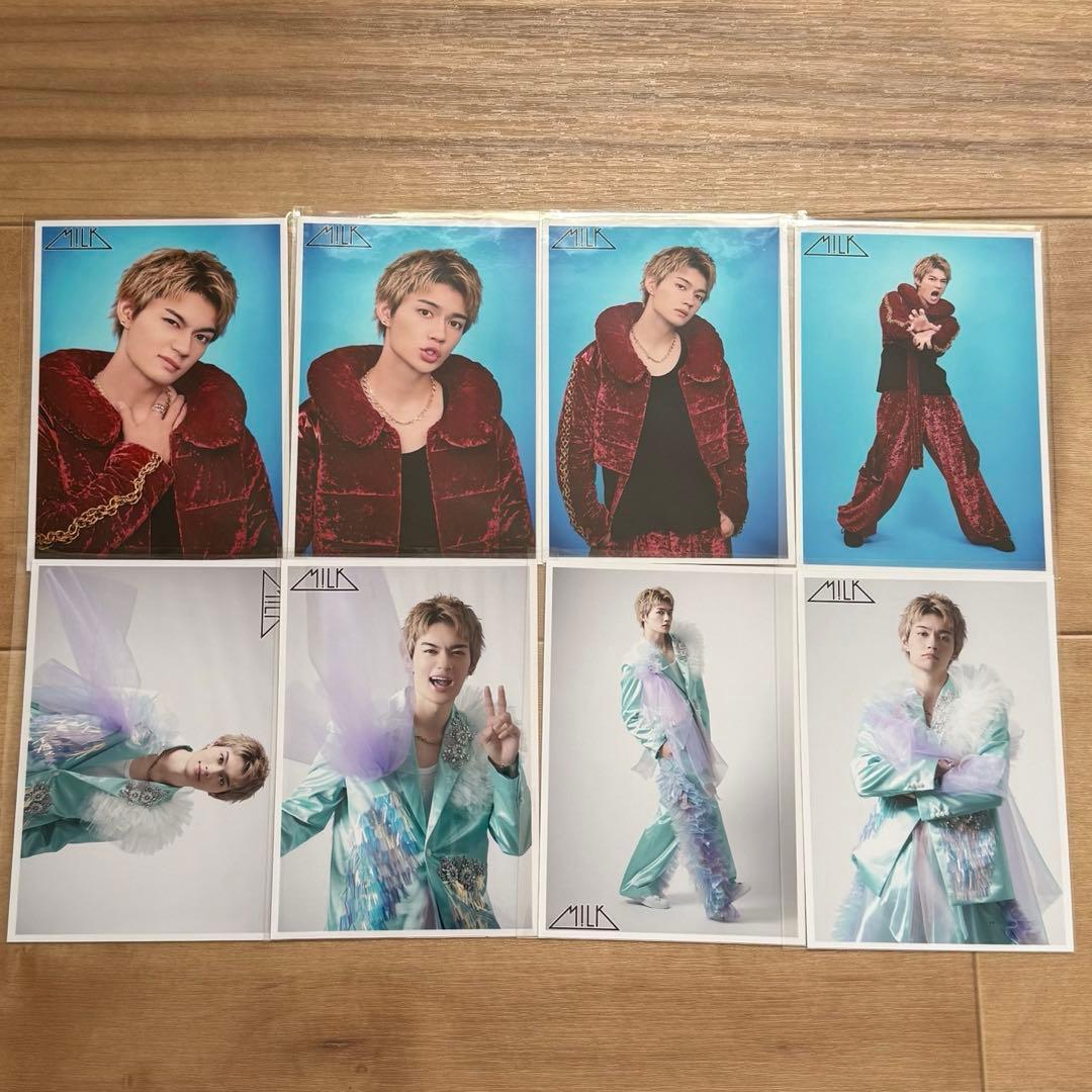 M!LK 佐野勇斗 生写真 54杯目 コンプリート 8枚セット - メルカリ
