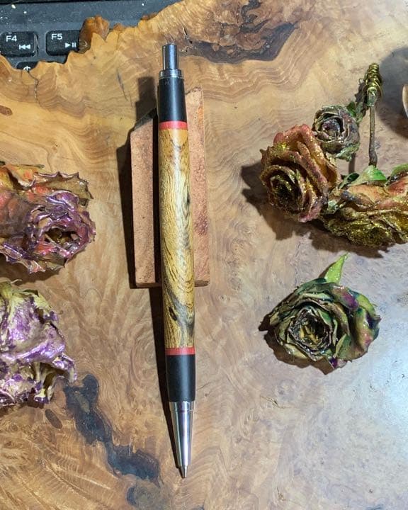 欅スポルテッド寄木シャープペンシル0.5mm