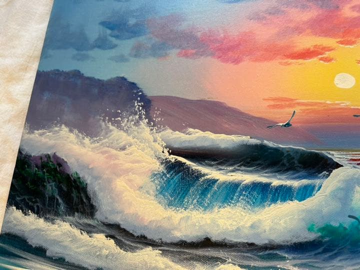 キャンバスビーチアート　豪華額装あり　西海岸　ロンハーマン　wtw サーファーズ