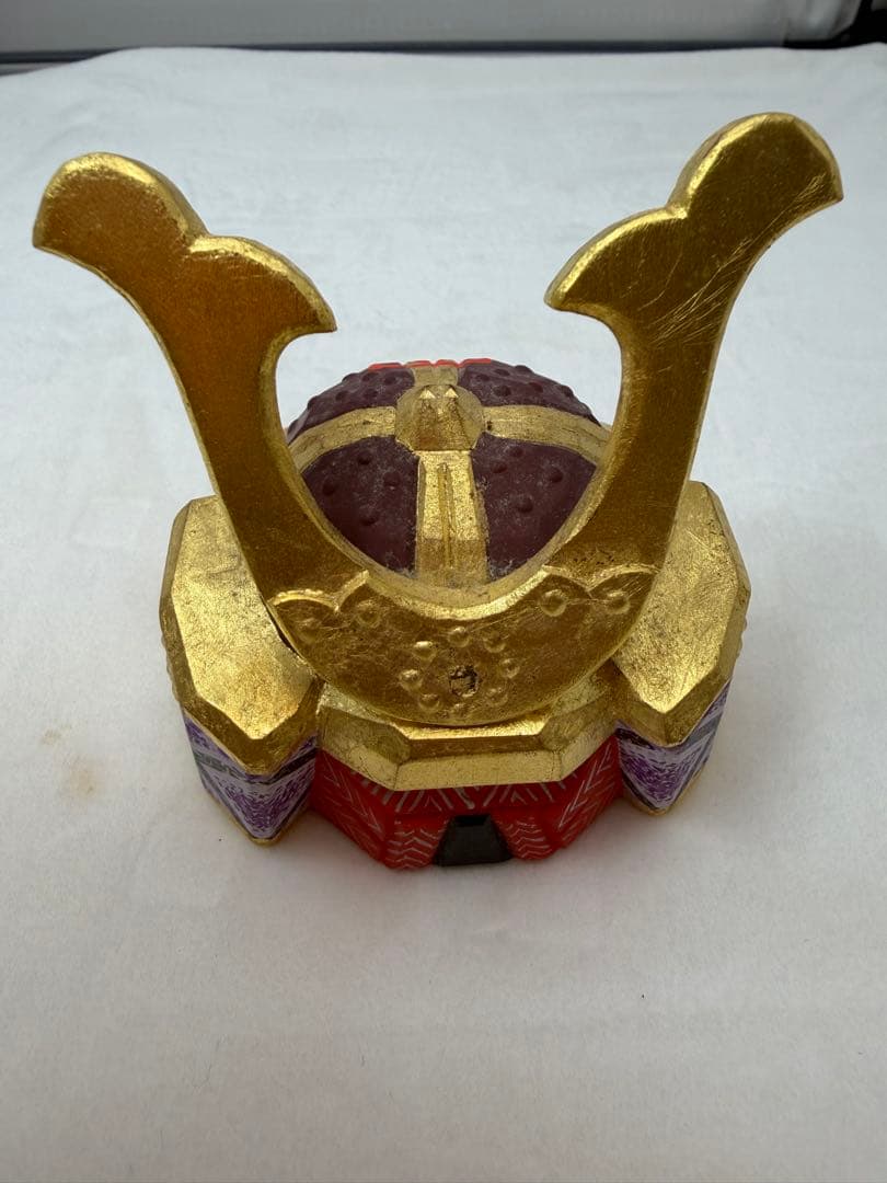 奈良一刀彫り　神泉作　兜　誠美堂