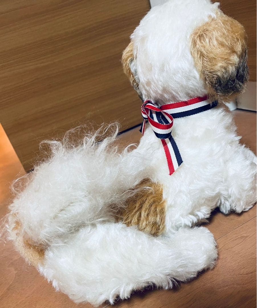 【新品】 犬 ミックス ぬいぐるみ 作家 ぬいぐるみ パピマル