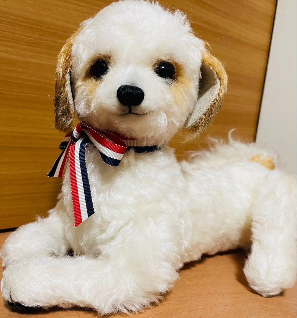【新品】 犬 ミックス ぬいぐるみ 作家 ぬいぐるみ パピマル