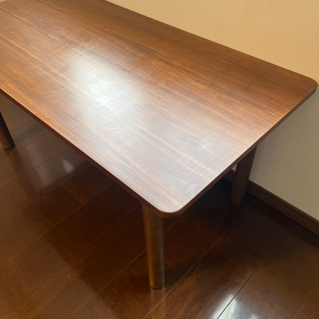 MUJI 無印良品 木製ローテーブル ウォールナット 廃盤品