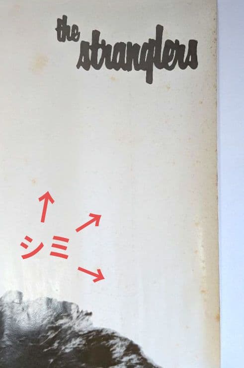 ストラングラーズ 1979年 ザ•レイヴン 貴重 プロモポスター 新品•未使用品