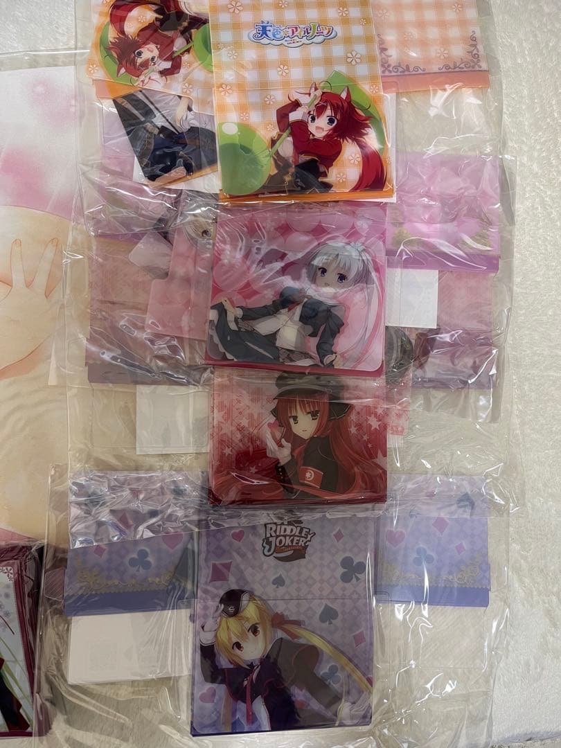 トレカアイテムくじ ゆずソフト 第4弾 まとめ サノバウィッチ スリーブ