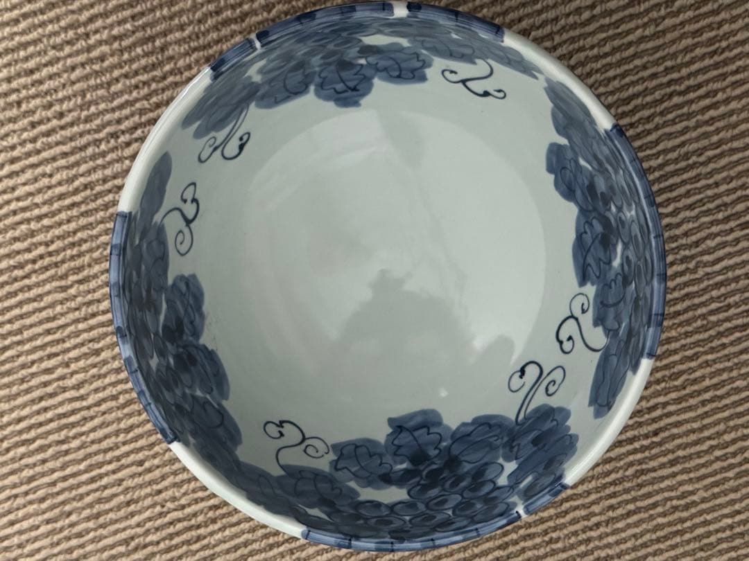 北大路 魯山人 写し 染付葡萄文 大鉢 京都・馬場京泉 - メルカリ