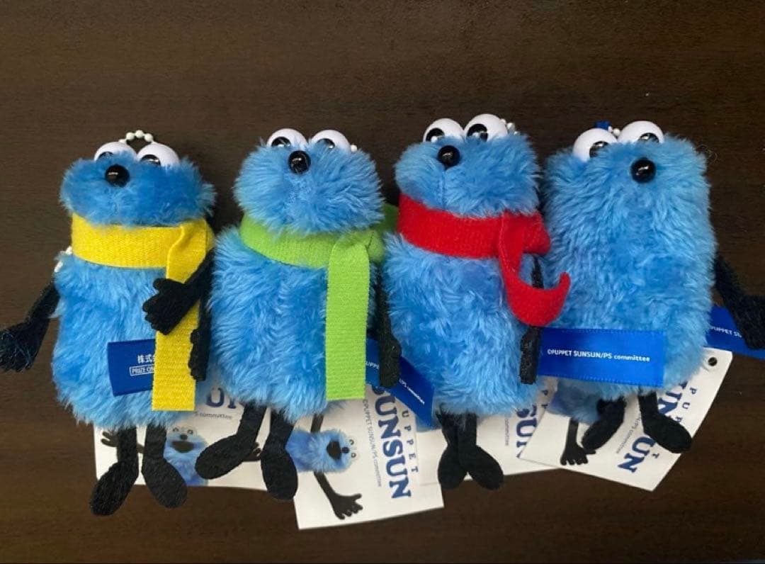 パペットスンスン ぬいぐるみマスコット winter ver 全4種セット