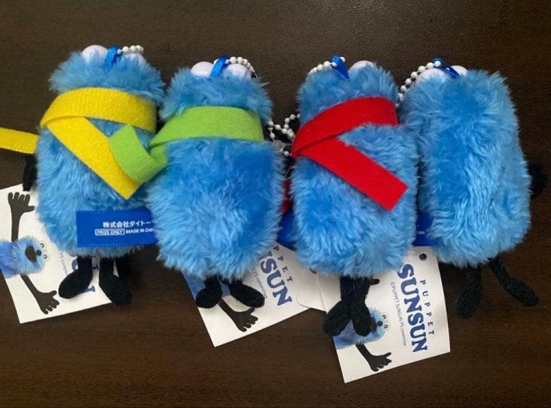 パペットスンスン ぬいぐるみマスコット winter ver 全4種セット