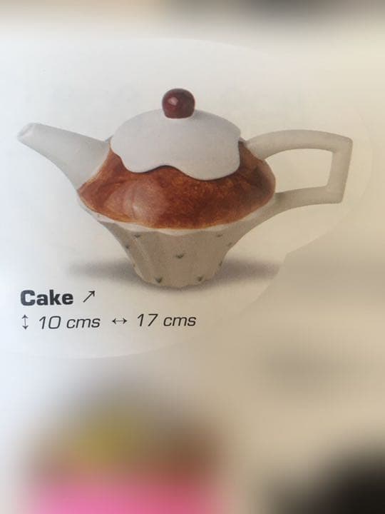 英国Teapottery社製のティーポット（Cake）小