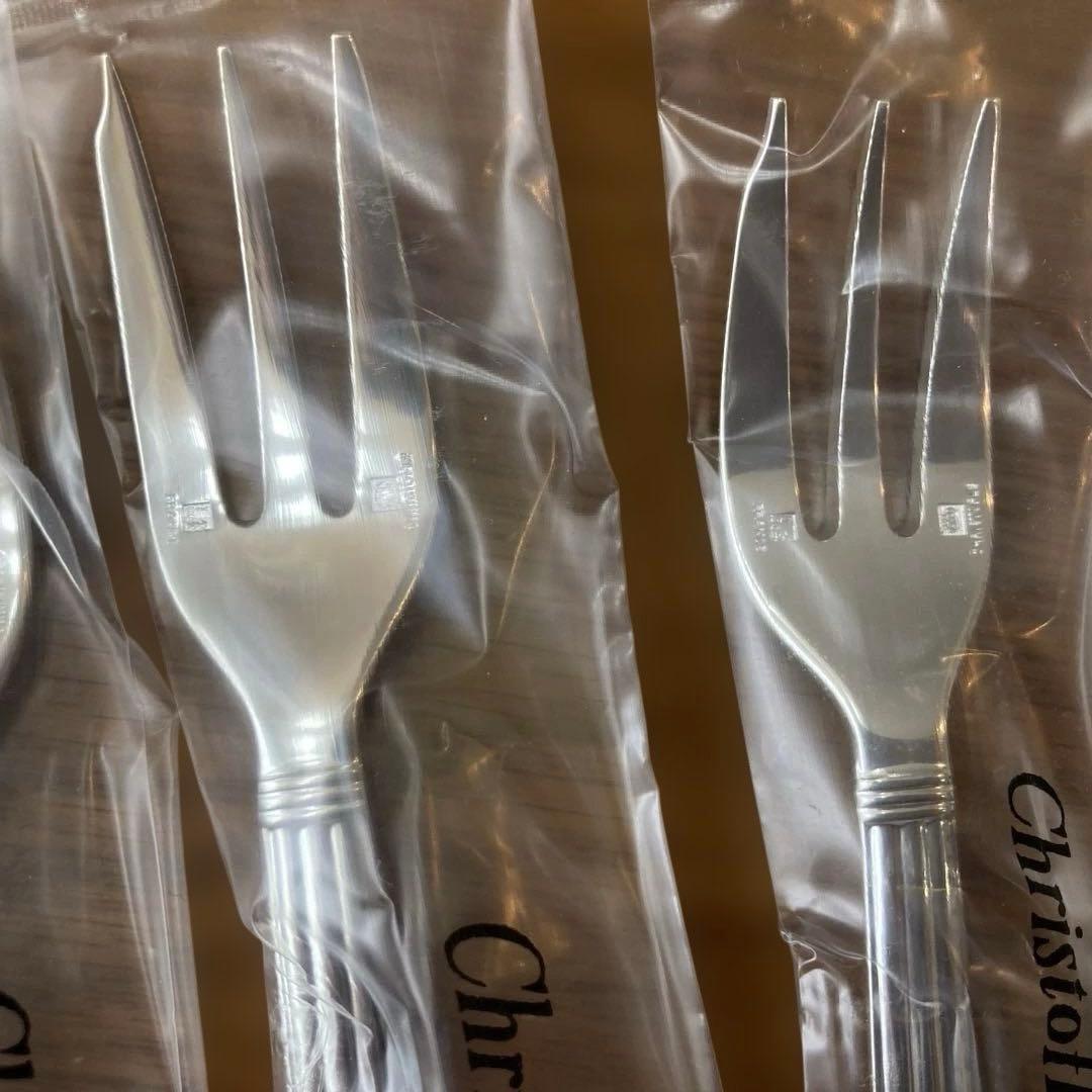 希少 クリストフル アリア スプーン、フォーク、ケーキサーバー13点セット 新品