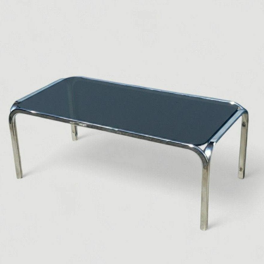 昭和レトロ 70s ガラス センターテーブル スペースエイジ ミッドセンチュリー