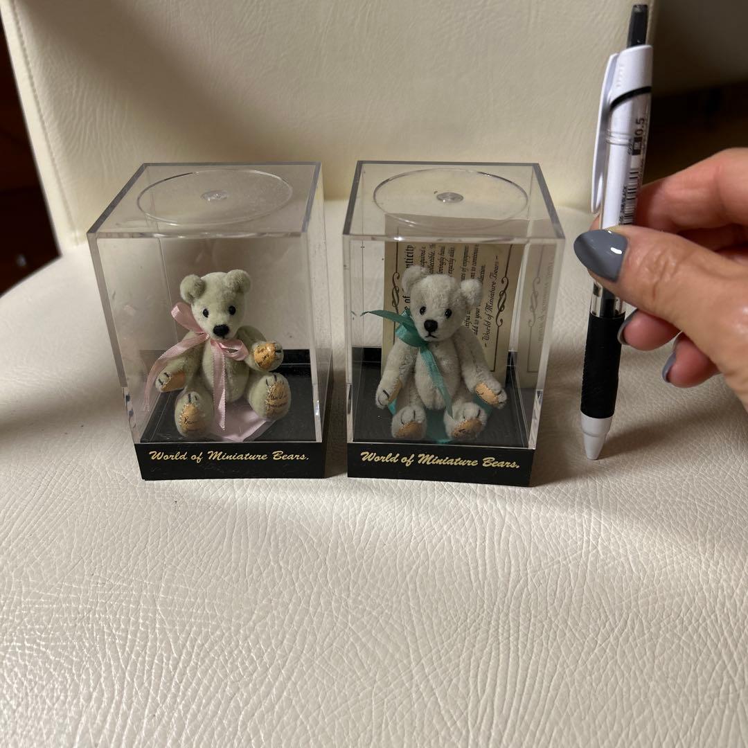 ヴィンテージ ワールドオブミニチュアベアーズ 誕生月ベア 2個セット