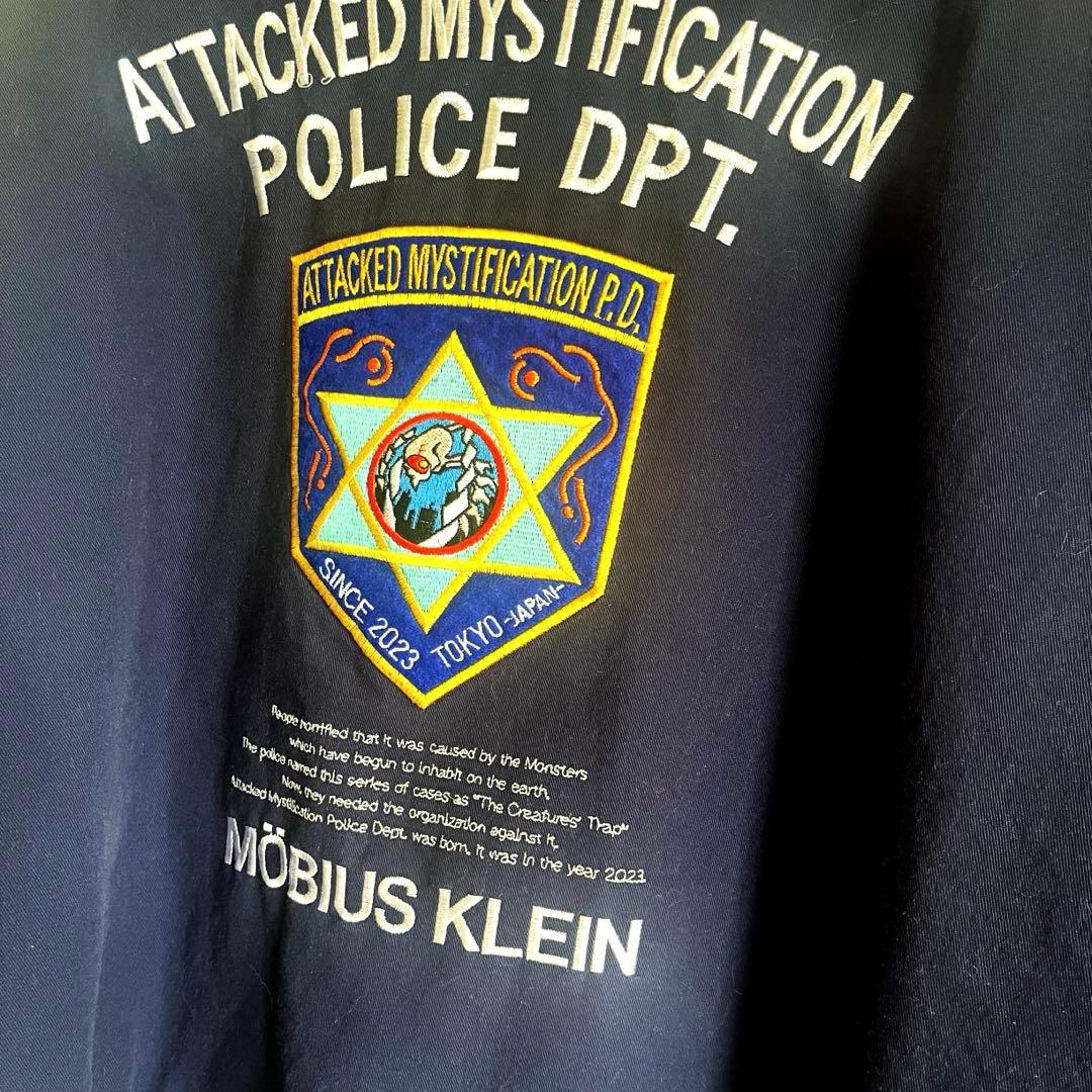 ほぼ未使用　レア‼️値下げ中サイレントメビウス　アニメ　刺繍中綿ジャケット麻宮騎亜