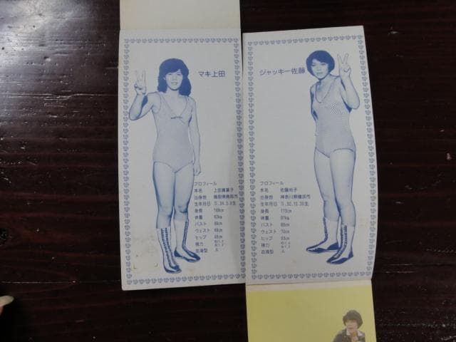 ビューティ・ペア 1970年台当時もの メモ帳