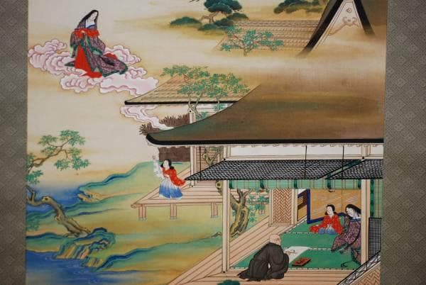 不詳/作者なし/人物図/布袋屋掛軸HG-671