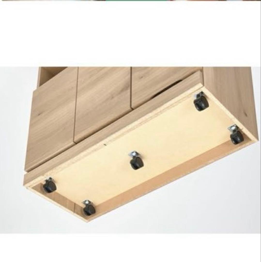 ディノス　リビング収納キャビネット 幅90cm ホワイト