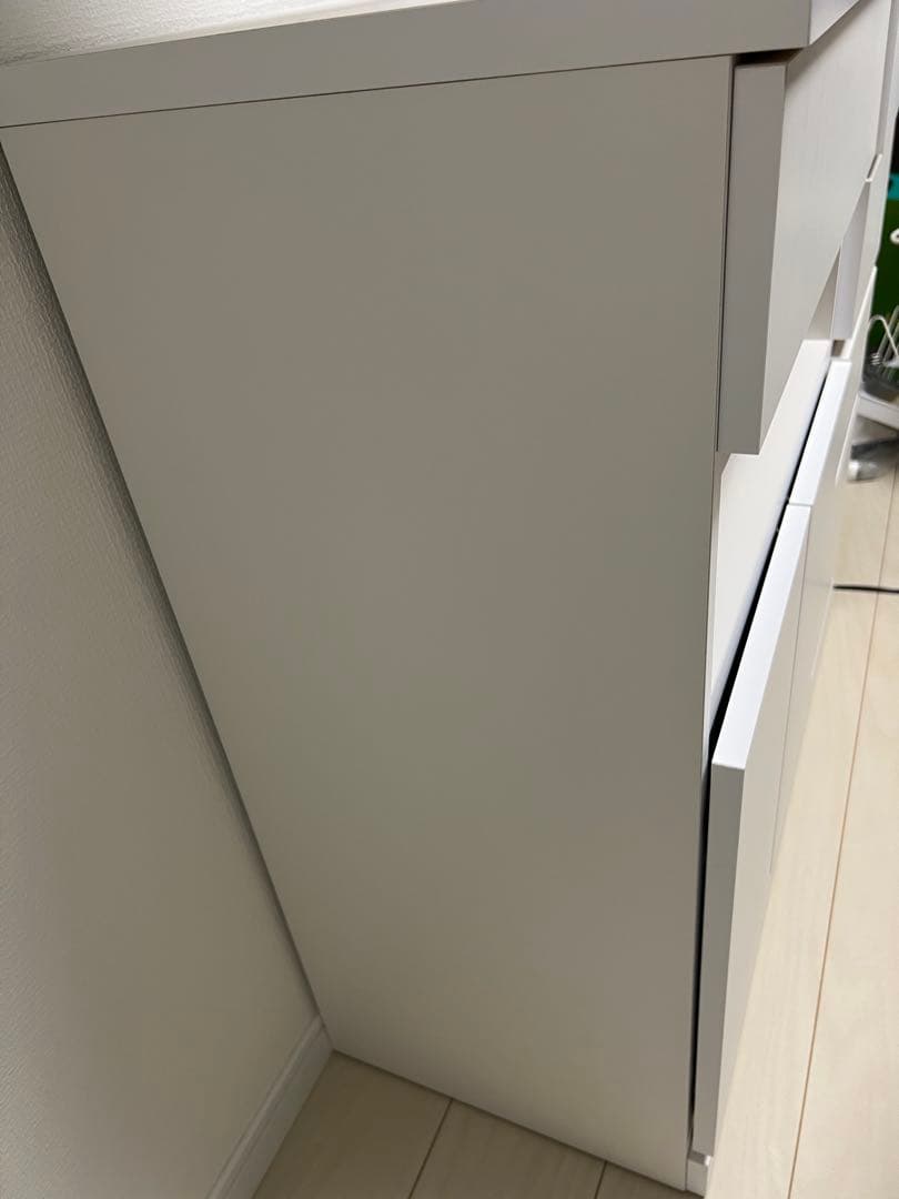 ディノス　リビング収納キャビネット 幅90cm ホワイト