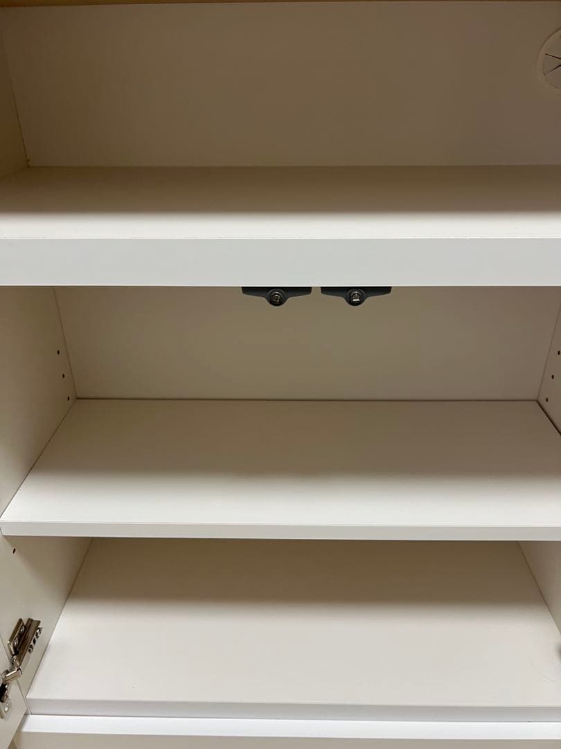 ディノス　リビング収納キャビネット 幅90cm ホワイト