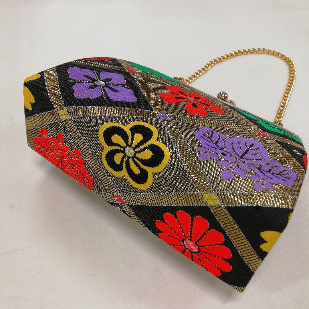 3歳 七五三 はこせこ 結び帯9点セット 女の子 ペアセット　筥迫　黒系