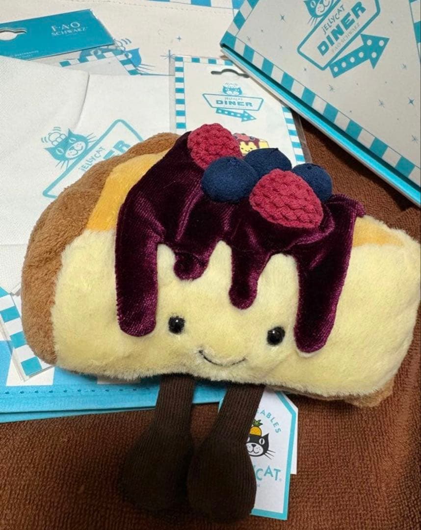 ジェリーキャット ニューヨーク NY 限定 チーズケーキ ぬいぐるみ 一式