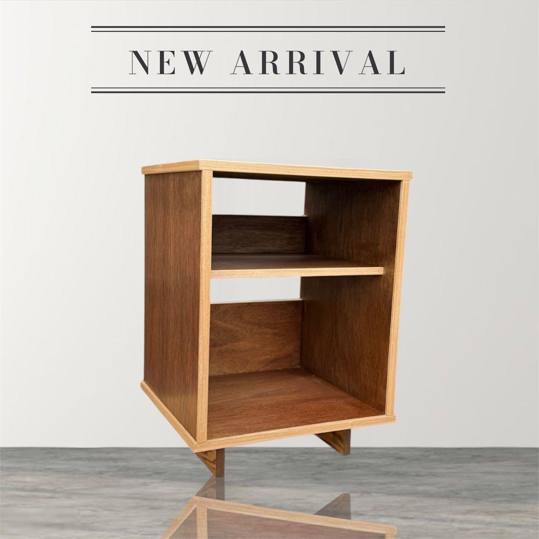 レコードオープンシェルフ レコード、アンプ、レコードプレーヤーなどの収納