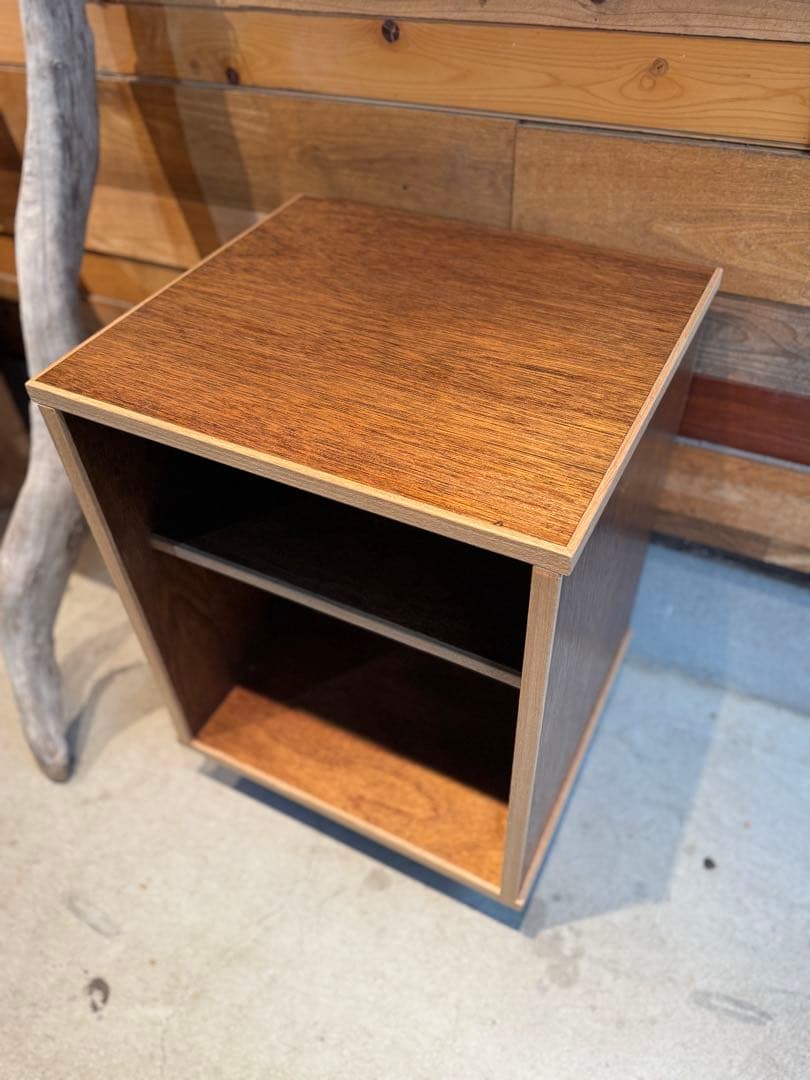 レコードオープンシェルフ レコード、アンプ、レコードプレーヤーなどの収納