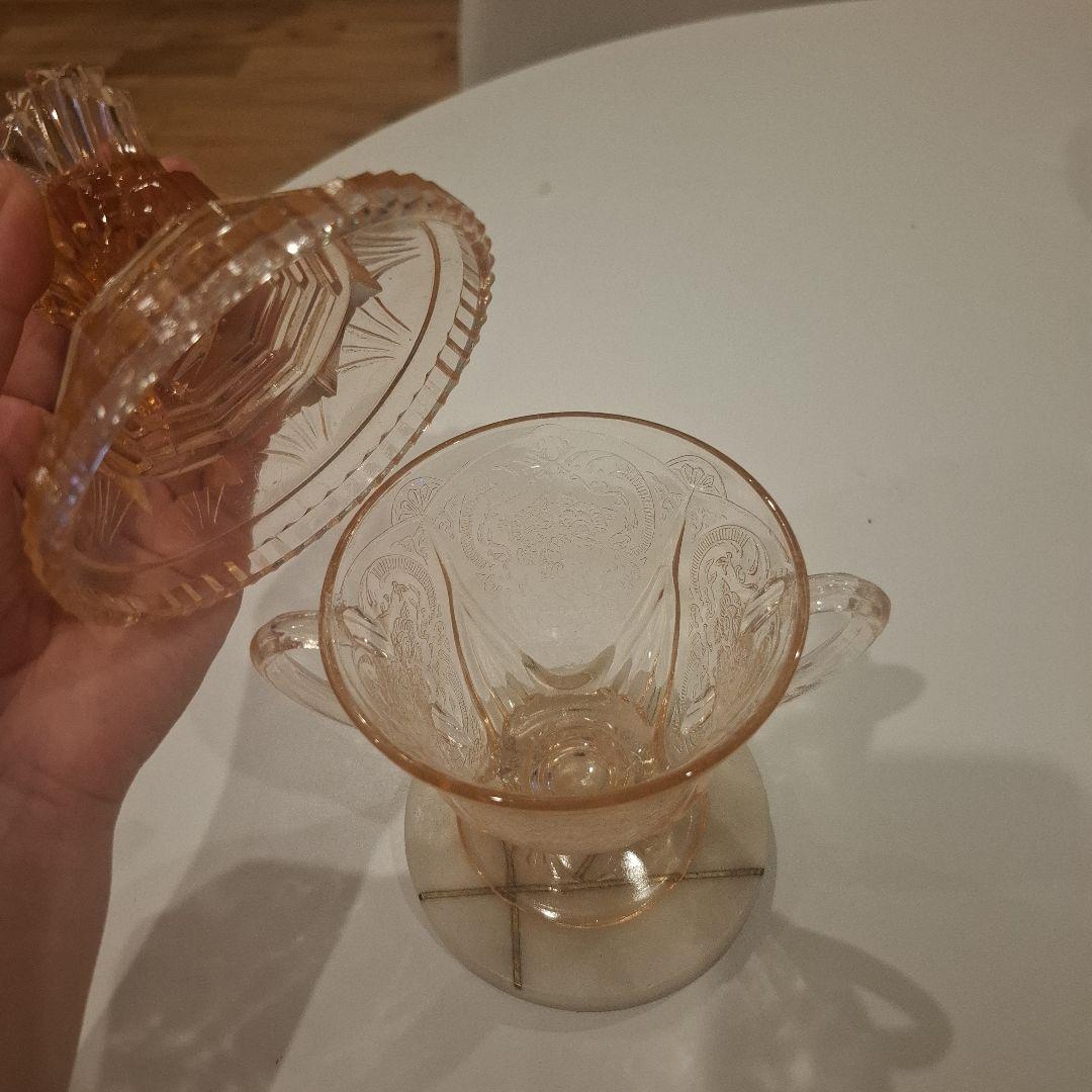 米国アンティーク Hazel-Atlas ヘーゼルアトラス ロイヤルレース