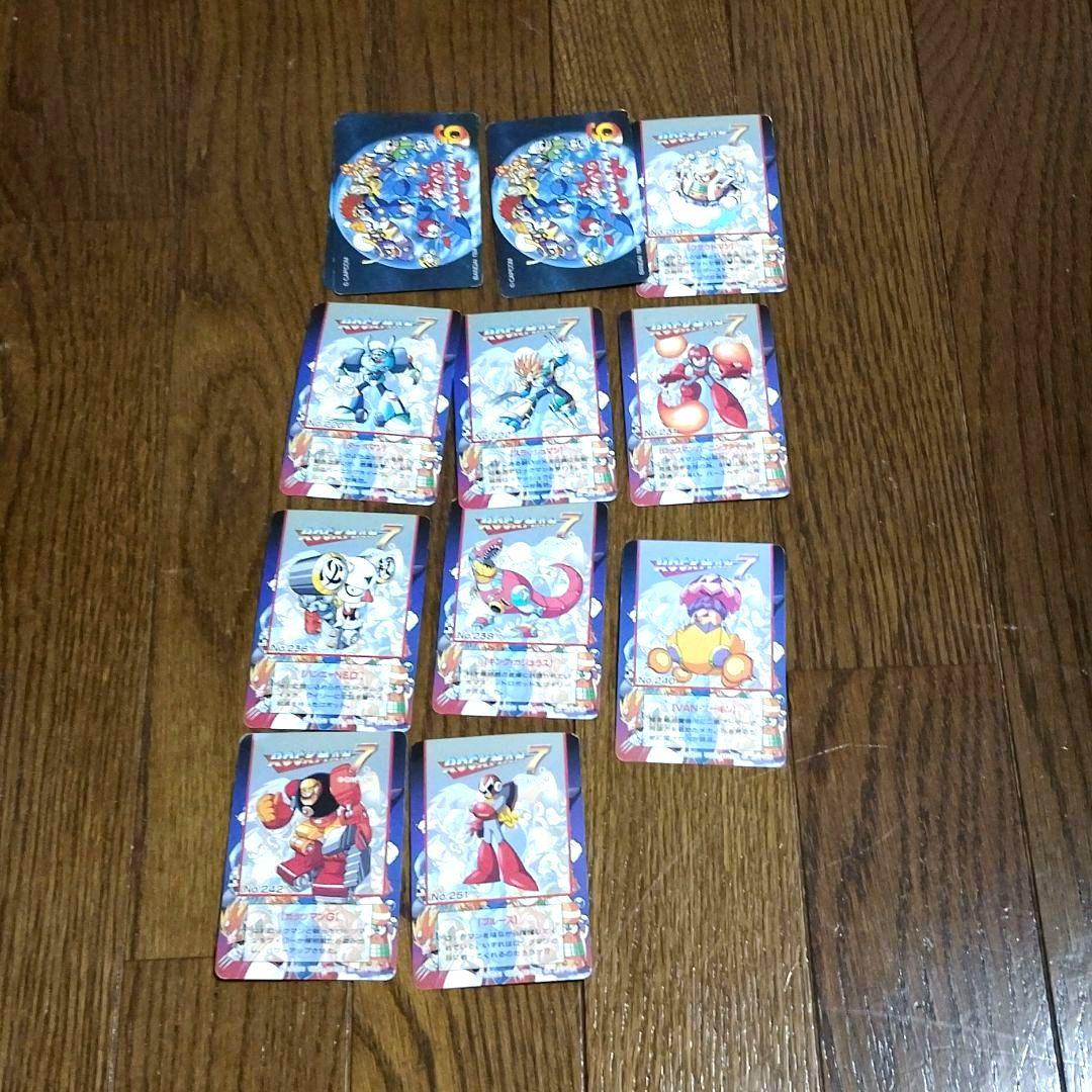 ロックマン　カードダス　カード　まとめ売り　レア　希少　224枚