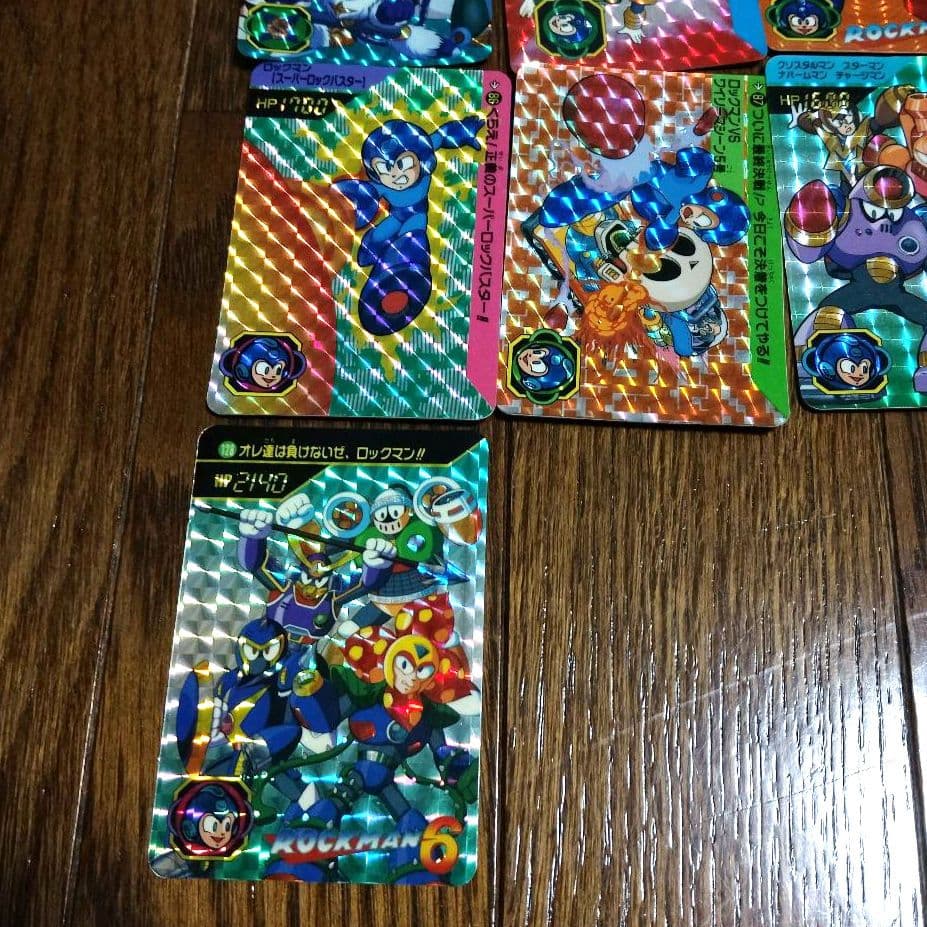 ロックマン　カードダス　カード　まとめ売り　レア　希少　224枚