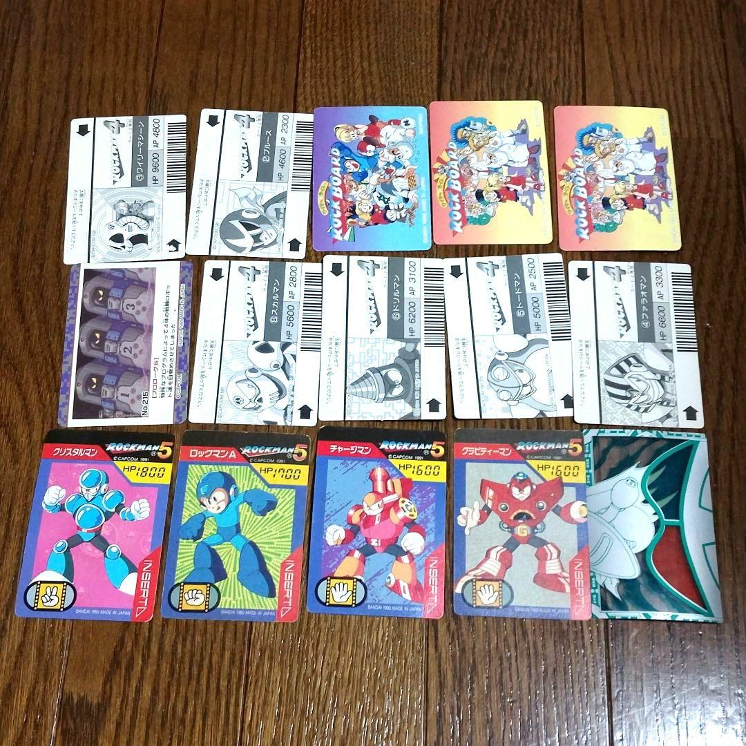 ロックマン　カードダス　カード　まとめ売り　レア　希少　224枚