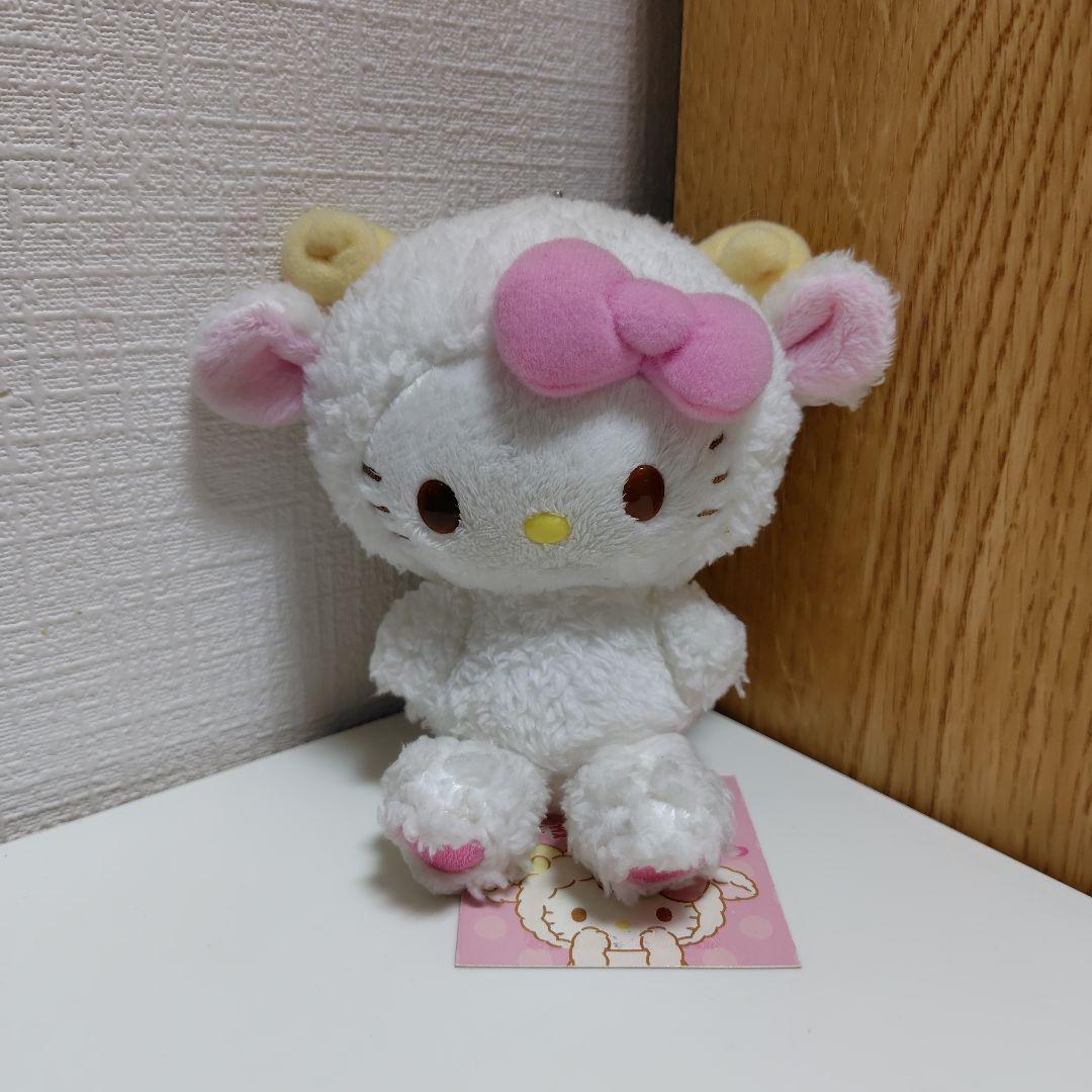 サンリオ ハローキティ 干支マスコット ぬいぐるみ ヒツジ - メルカリ