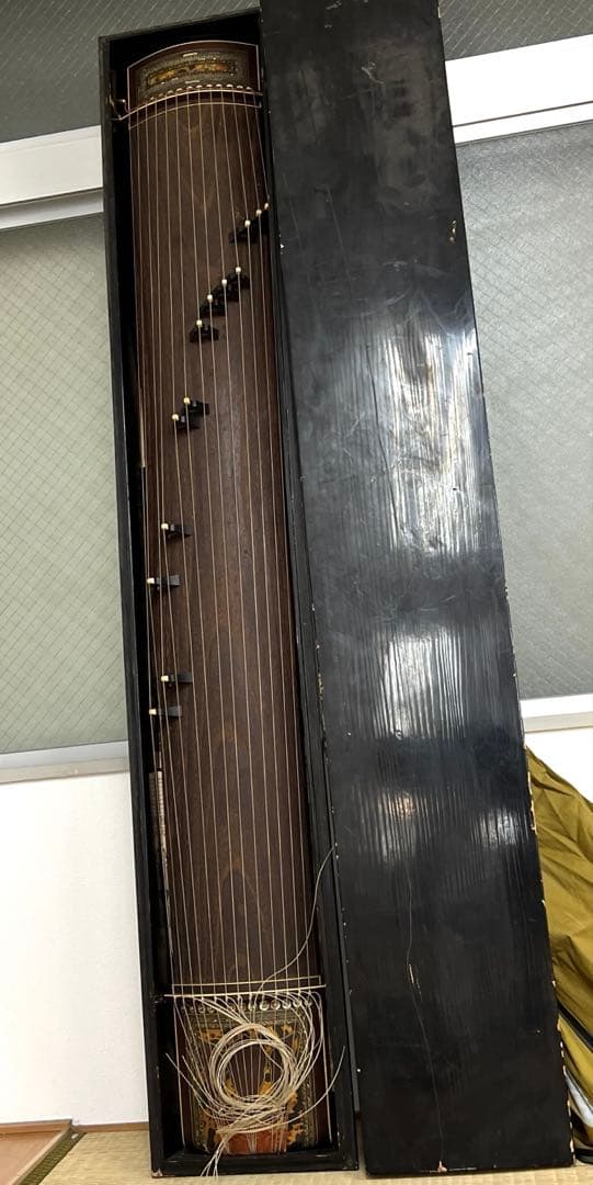 鼈甲入お琴 長さ約192㎝ 箱付 東Y7-1219☆2F