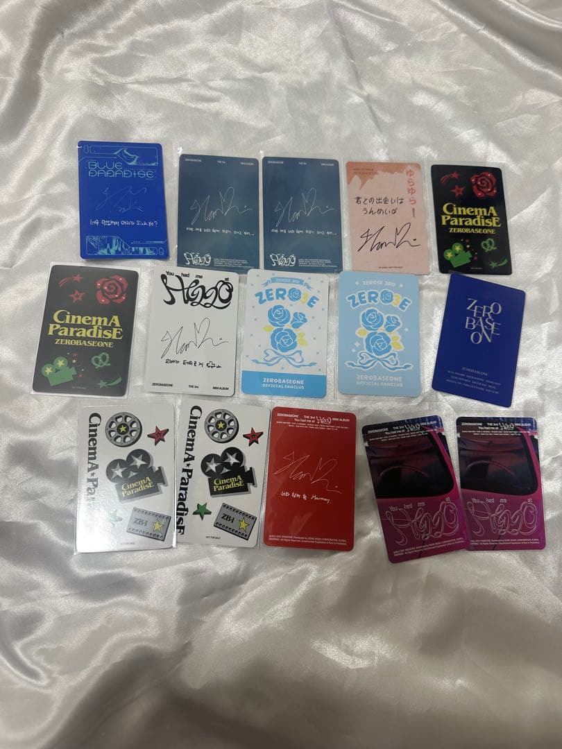 ZEROBASEONE トレカ ハンビン バラ、まとめ売り - メルカリ