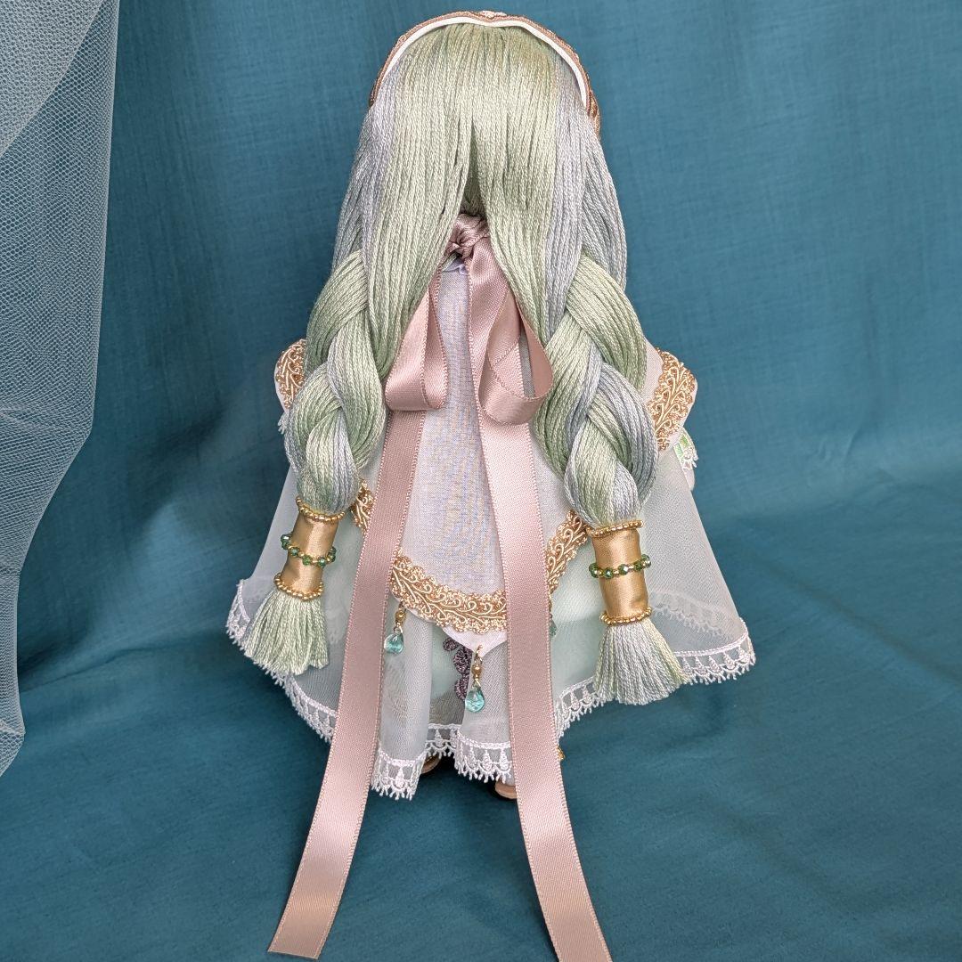 煌めく水の瞳の子　アートドール　ハンドメイドドール