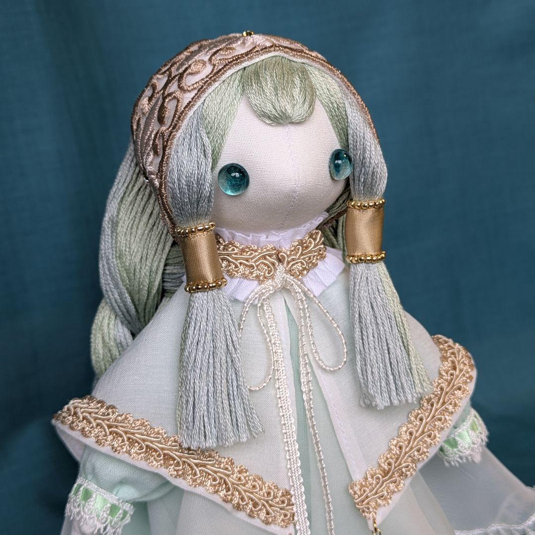 煌めく水の瞳の子　アートドール　ハンドメイドドール