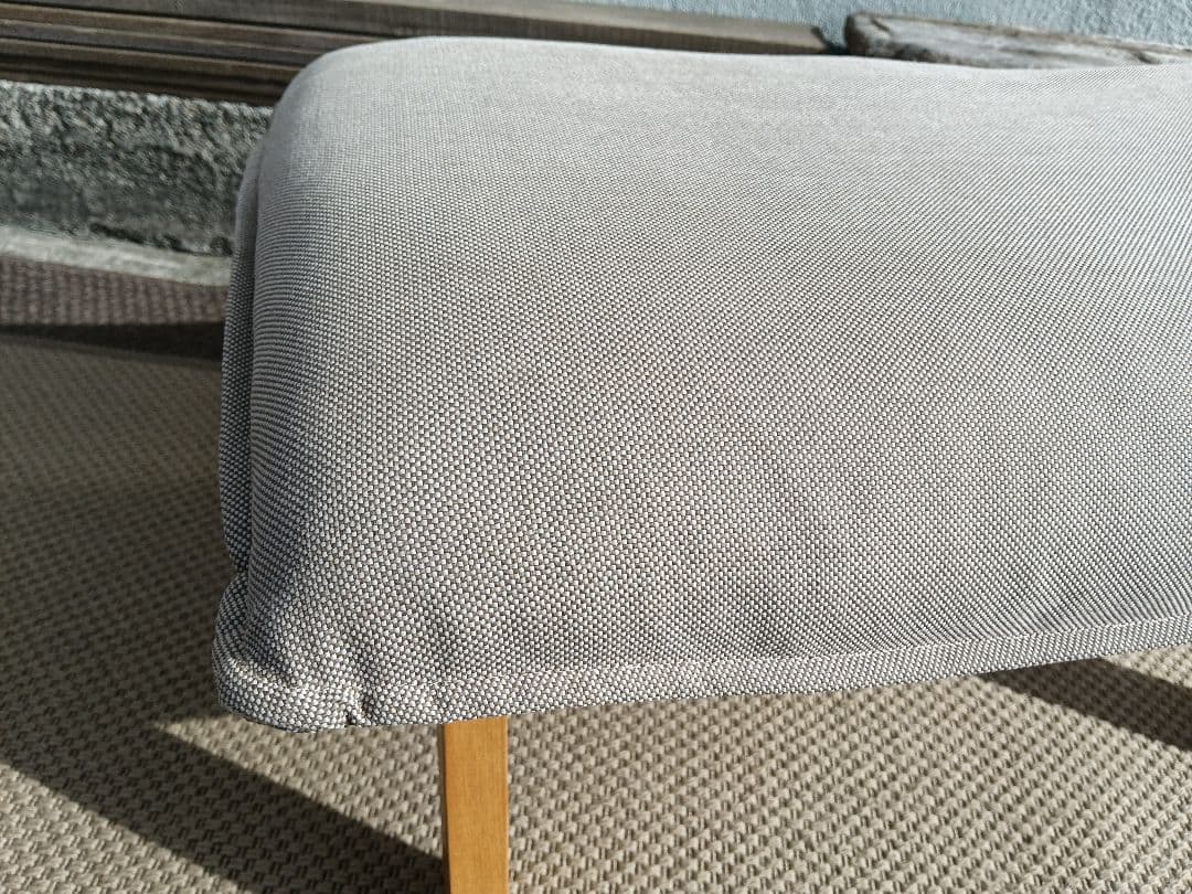 超美品 無印良品 ハイバックリクライニングソファ用「オットマン」①