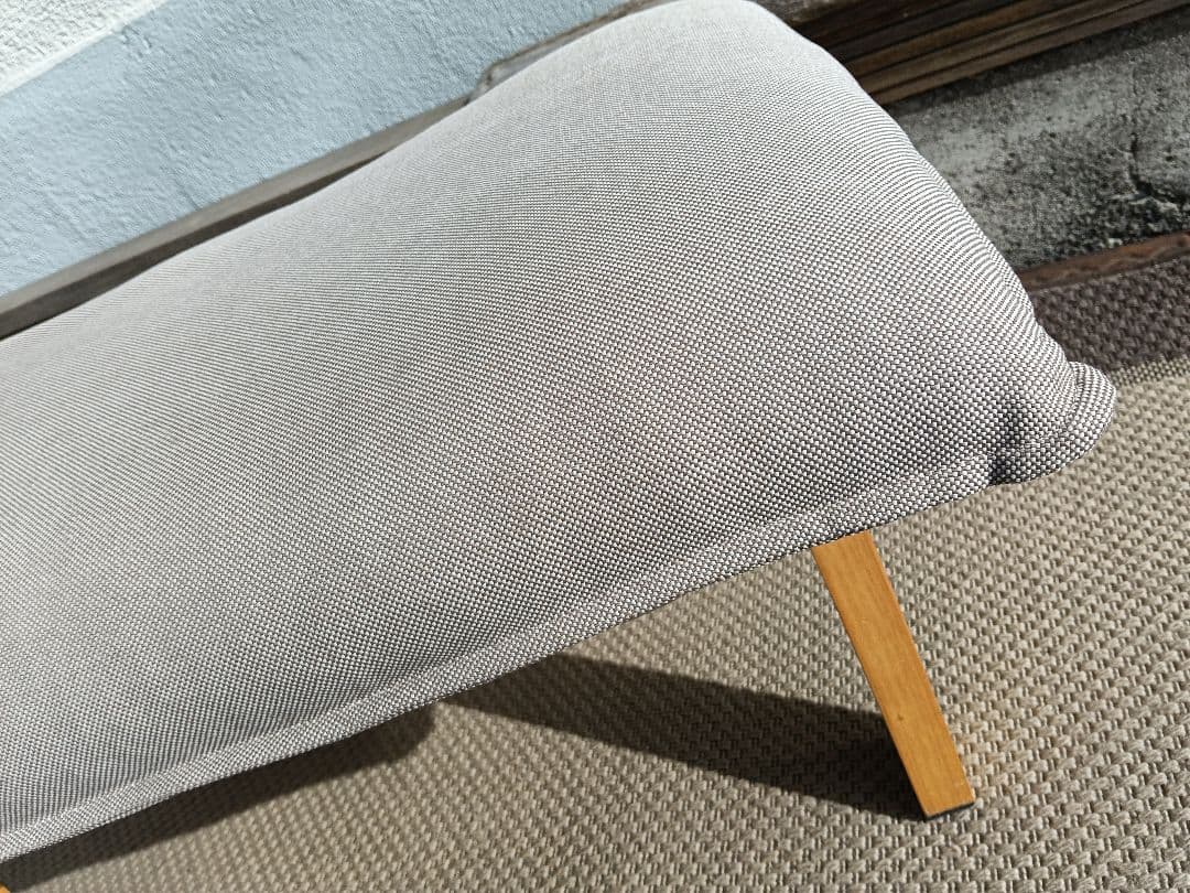 超美品 無印良品 ハイバックリクライニングソファ用「オットマン」①