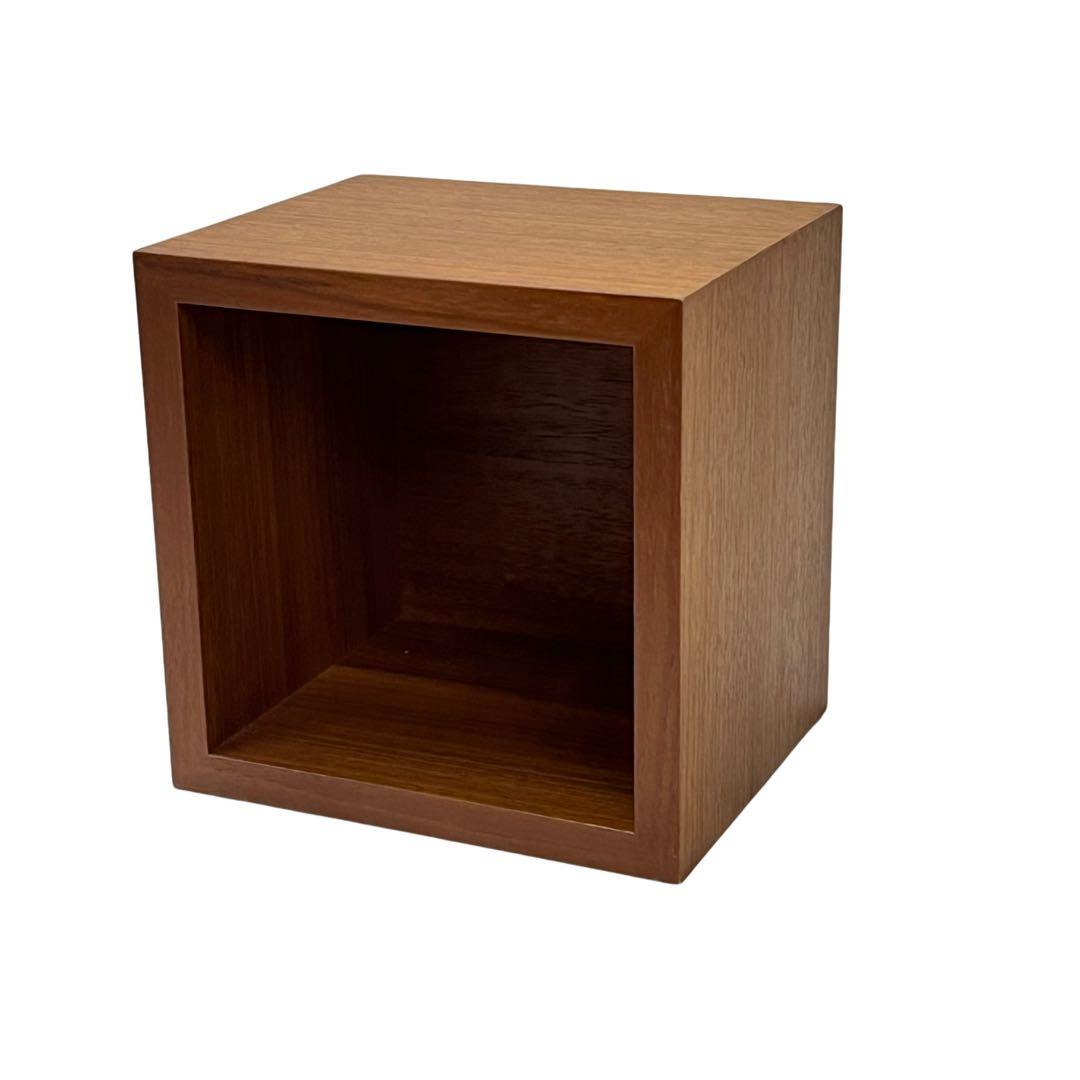 無印良品 壁に付けられる家具箱 3個セット ウォールナット