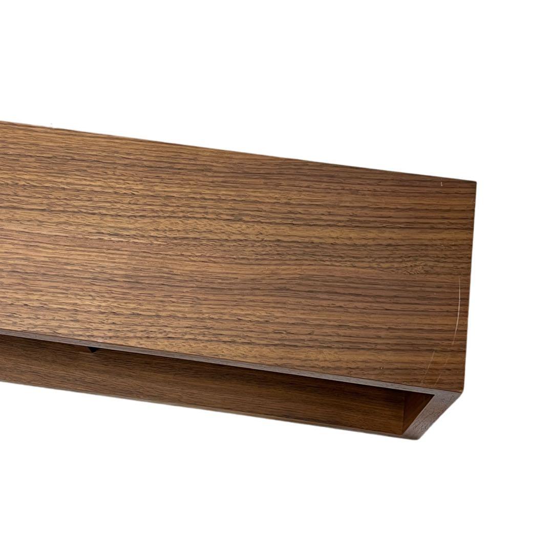 無印良品 壁に付けられる家具箱 3個セット ウォールナット