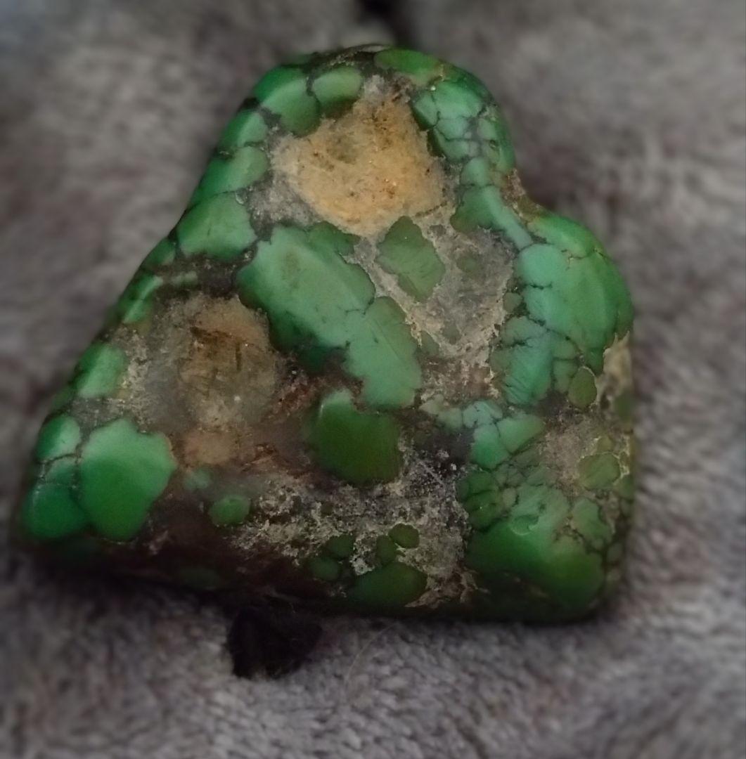 アンティーク　チベットアン　ターコイズ　トルコ石　根付け