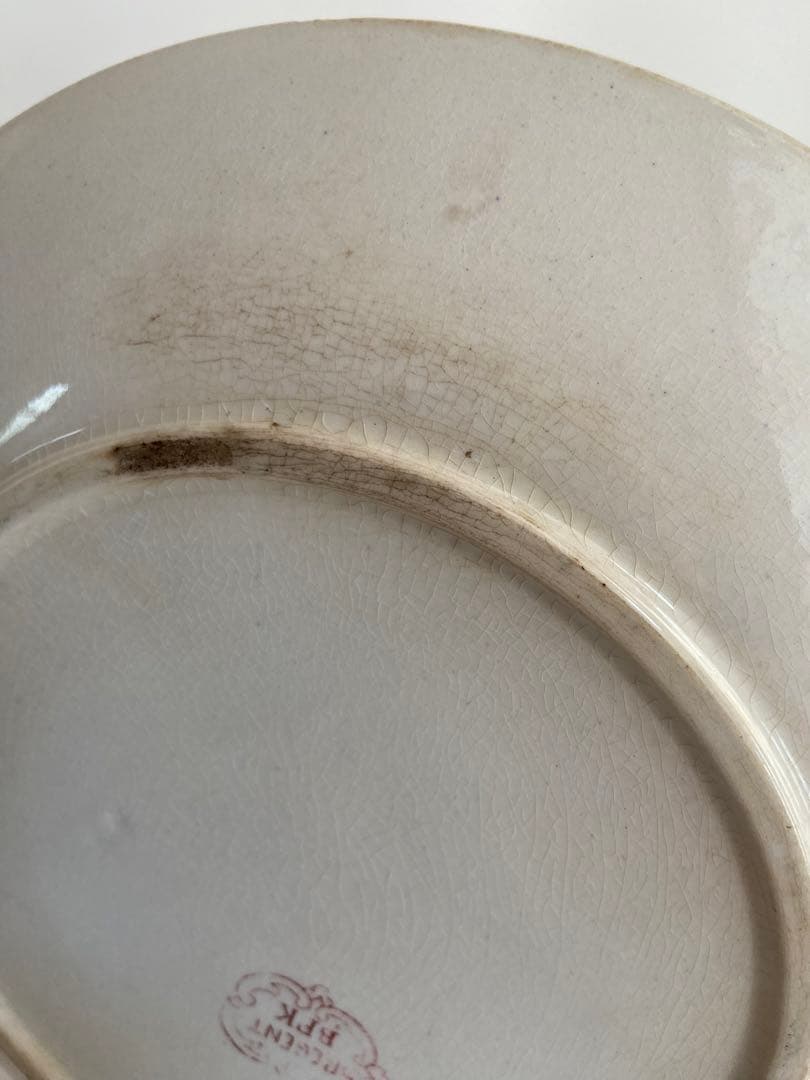 BFK（Boch Freres Keramis）RÉGENT 平らなプレート - メルカリ