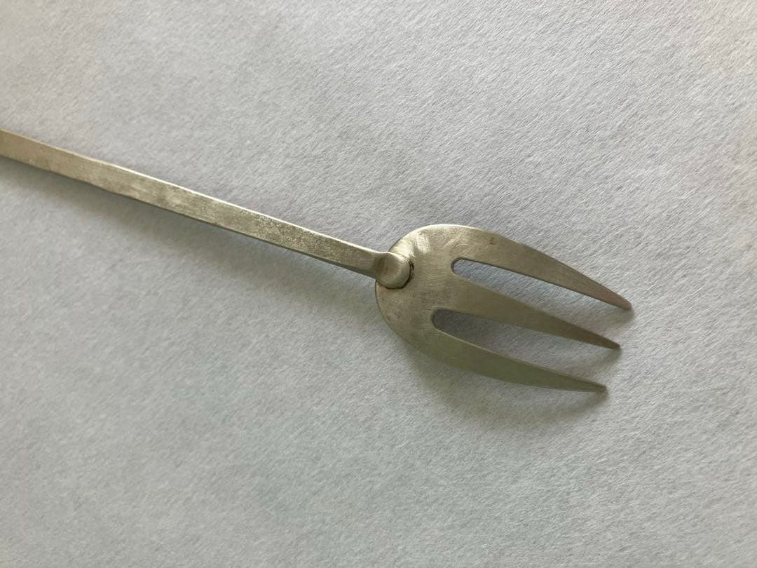 坂野友紀 ★ 洋白フォーク 1本 ❶