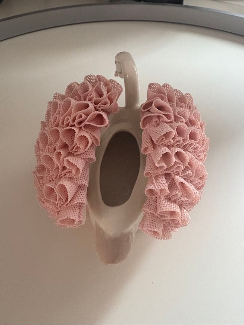 Irish Dresden アイリッシュドレスデン スワンレース陶器人形