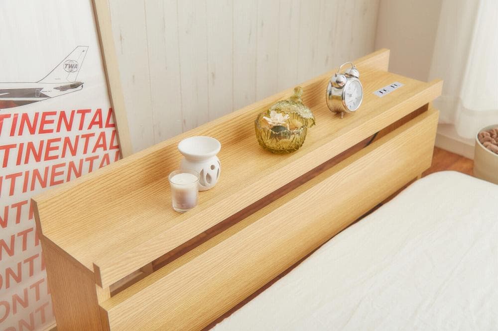 【新品・送料無料】【シングル】Coroa フロアベッド（マットレス付き）