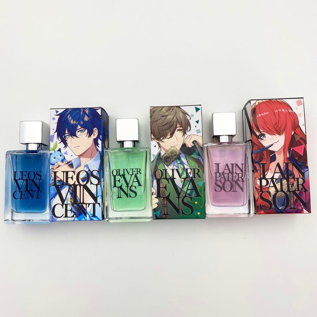 匿名配送】にじさんじ香水 第7弾 コンプリートセットA（ステッカー付