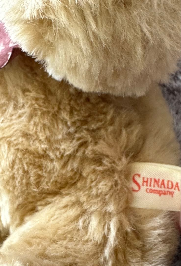 SHINADA シナダカンパニー テディベア くま ぬいぐるみ 23cm - メルカリ