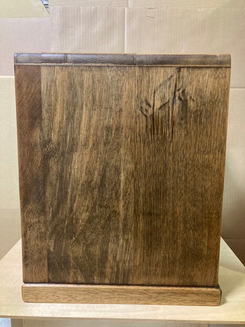 ハンドメイド 古道具風 卓上引出し 5段小引出し ビンテージ風 什器にも